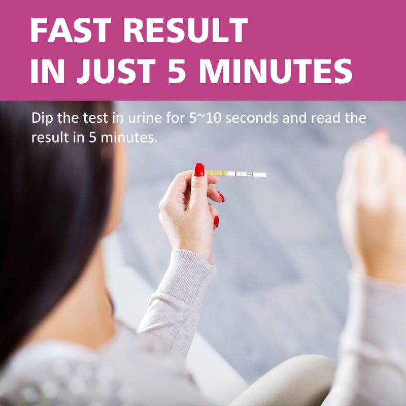 PdG Test Strips - Progesterone Urine Test Kit - at-Home Ovulation Confirmation Test for Women - 5 Tests - BeesActive Australia