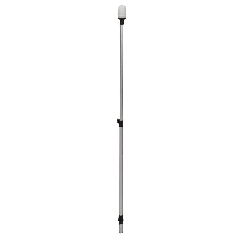 attwood 5610-48-7 Telescoping Pole Light, All-Around Light, Height-Adjustable 26-42 inches, 2 Mile 360-Degree Visibility, One Size - BeesActive Australia