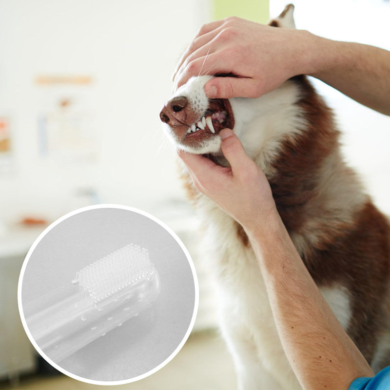 12pcs Soft Silicone Pet Toothbrushes, Dog Toothbrush, Cat Toothbrush, Pet Cleaner - BeesActive Australia