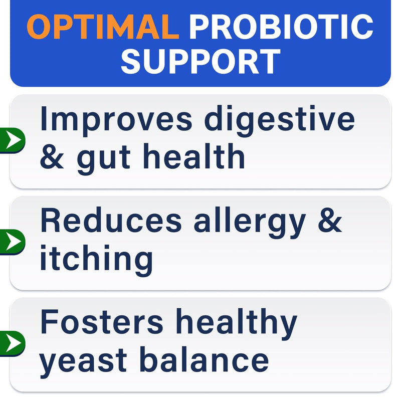 Anal Gland Guard Support + Dog Probiotics for Digestive Health - Scoot Treatment - Digestive Enzymes & Gas, Diarrhea, Constipation Relief Supplement - Made in USA