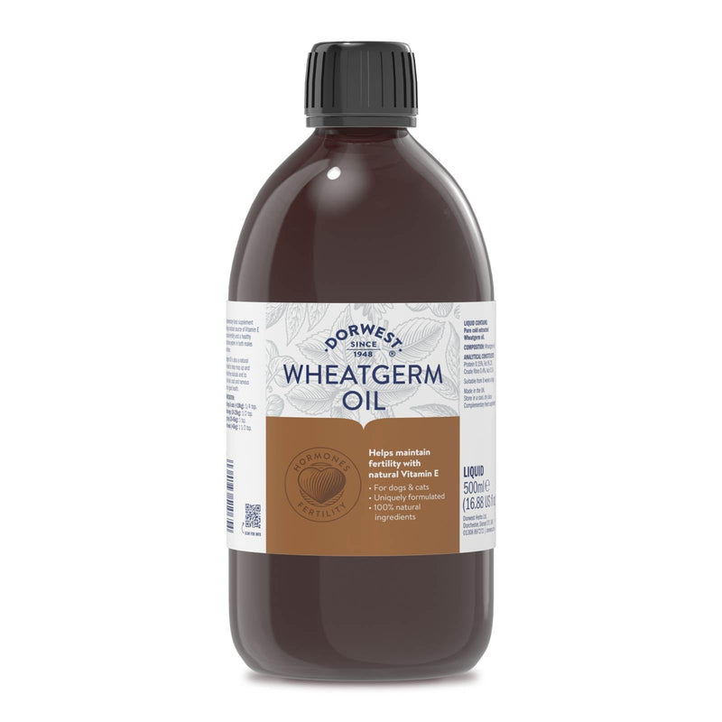 Dorwest Herbs Wheatgerm Oil Liquid for Dogs and Cats 500 ml