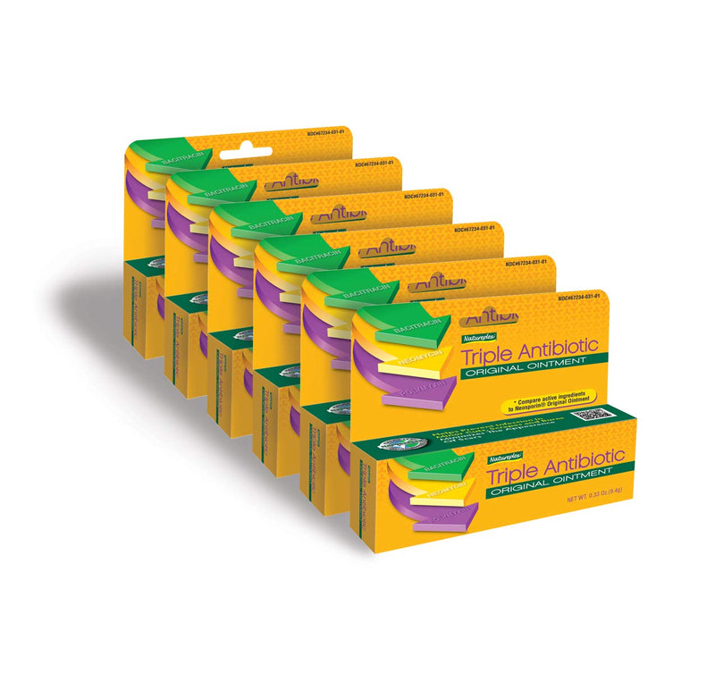 Natureplex Triple Antibiotic Original Ointment 0.33 Ounce Tube 4 Pack In The Ointment EP