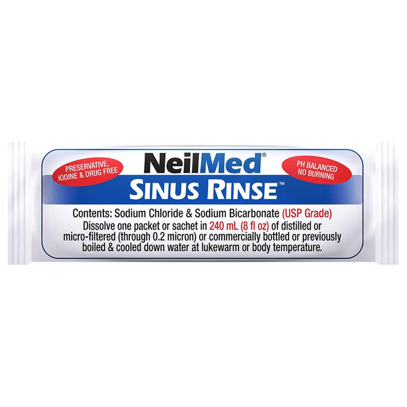 NeilMed Sinugator Cordless Pulsating Nasal Wash with 30 Premixed Packets - BeesActive Australia