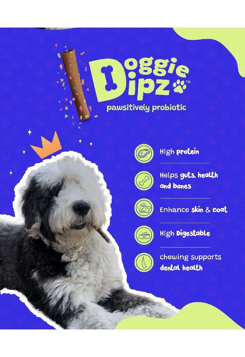 Beef Collagen Sticks for Dogs – 20 Pack - 6” Sticks – Healthy Dog Chew Treats with Probiotics – Natural, Rawhide-Free, Long-Lasting – Bully Stick Alternative Made in USA (Variety Bundle) Variety Bundle 20 Sticks (6 IN)