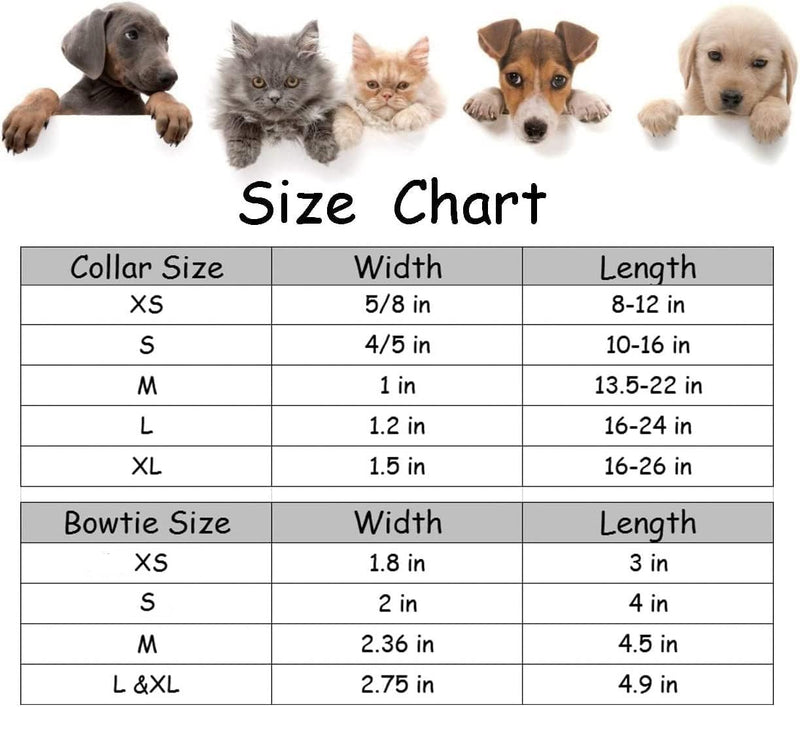 Lionet Paws Valentine's Day White Dog Collar, Cute Heart Black Dog Collar for Medium Dogs, Adjustable Cotton Love Pet Collars for Small Medium Dogs Medium (Pack of 1) Black Hearts - BeesActive Australia