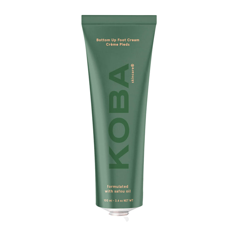 KOBA Bottom Up Foot Cream - Moisturizer for Women & Men - Hydrating - Normal to Very Dry Skin - Zesty, Woody, & Spicy Fragrance - Natural - Vegan - Shea Butter - Safou Oil - Sweet Almond Oil (100 ml) - BeesActive Australia