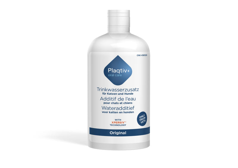 Drinking Water Additive | 500 ml Bottle | Care Product for Dogs and Cats | To Support Dental Care and Mouth Hygiene | Can Inhibit the Formation of Tartar