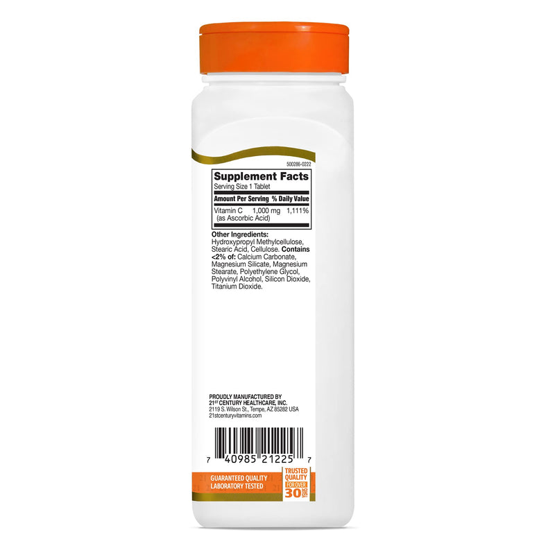 21st Century C 1000 mg Prolonged Release Tablets 110 Count (Pack of 3) 110 Count (Pack of 3)