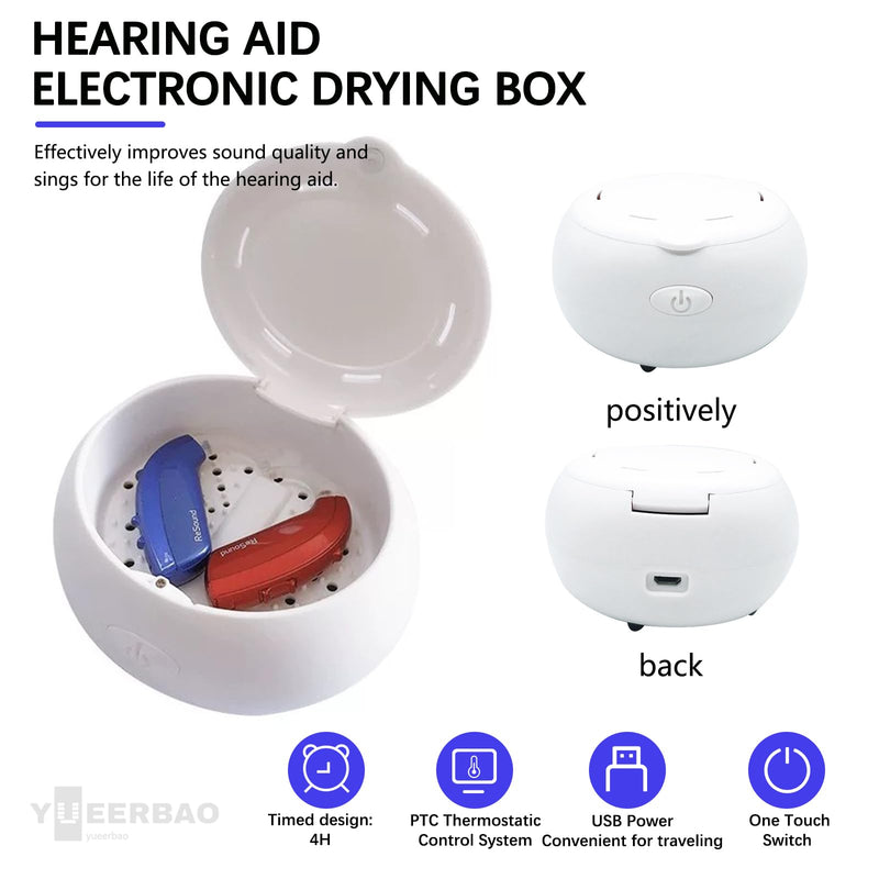 10-Piece Hearing Aid Cleaning Kit-Clear Clogged Tubes, Removes Earwax