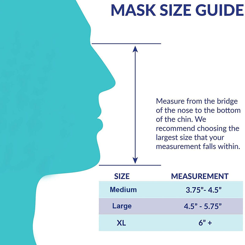 comfso 5-Pack 3-Layer Extra Large Face Masks For Big Face Women Men with Adjustable Ear Loops Reusable and Washable Dust proof (XL/X-Large Size) Extra Large/Xl for Big Face Women/Men