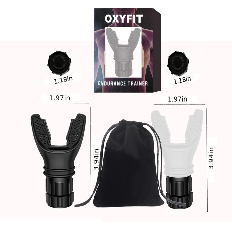 Oxyfit Exercise Trainer-2PCS Adjustable Resistance for Training white & black - BeesActive Australia