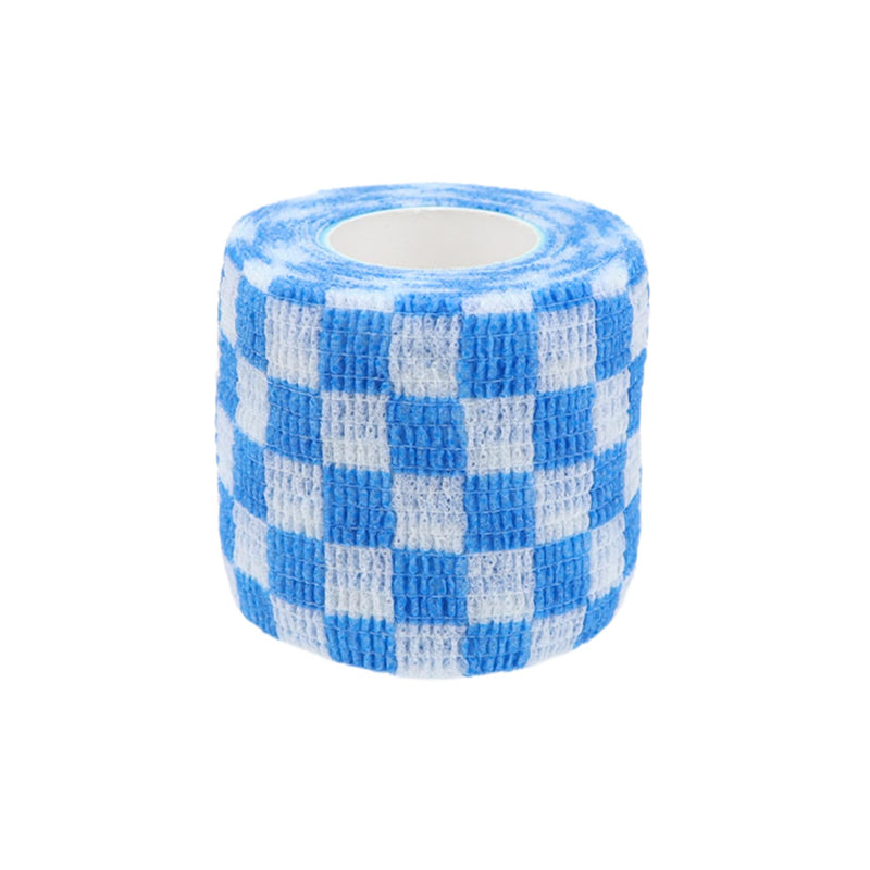 Self Adhesive Bandage Wrap Animal Cohesive Bandage Self Adherent Wrap First Aid Tape for Dogs Cats Horses Birds & Wrist Healing Ankle Sprain (2 Inch Grid Set 6 Rolls) 2 Inch Grid Set 6 Rolls - BeesActive Australia