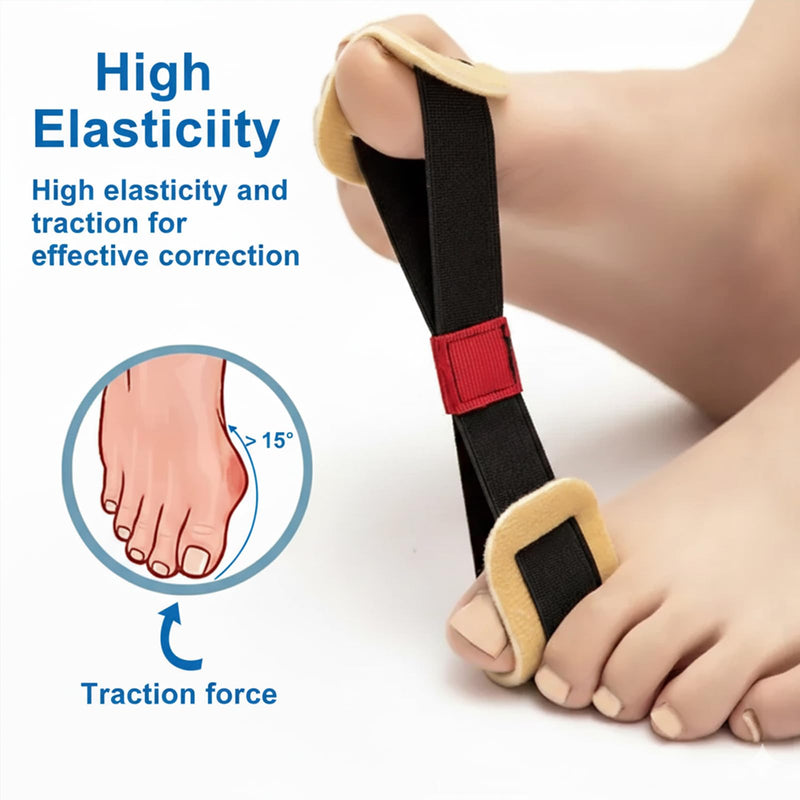3 Pack Toe Stretcher Band - Bunion Corrector for Women Big Toe, Hallux Valgus Correction, Foot Resistance Band for Bunion Relief 3 - BeesActive Australia
