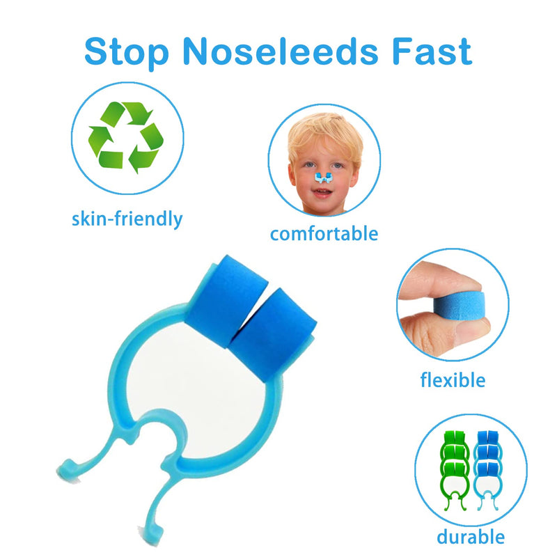 Stop Nosebleeds Epistaxis Clip Nose Bleed Stopper Nasal Clip Treatment (10pack) 10pack - BeesActive Australia