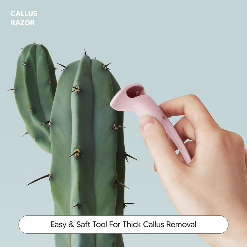 Callus Razor(3pack), Pedicure Tool, Effective for Cracked Heel, Ergonomic Design for Grip, Safety Stainless Steel Callus Shaver, Blade for Foot Care, Hard, Rough,Thick Callused Skin Remover 3Pcs - BeesActive Australia
