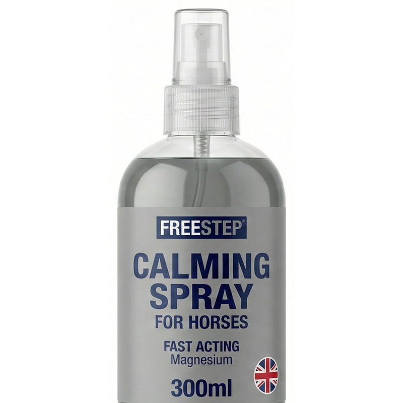 Calming Spray for Horses – Fast-Acting Horse Calmer with Magnesium for Anxiety, Stress & Spooking | Natural Focus & Relaxation Support | Non-Drowsy & Competition Safe | Instant Calming 300 ml (Pack of 1)