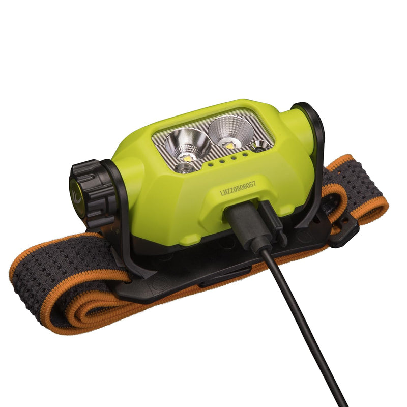 Fenix WH23R Work Headlamp, 600 Lumen USB-C Rechargeable Motion Sensor Activation with Spot and Flood Dual Beam and Organizer - BeesActive Australia