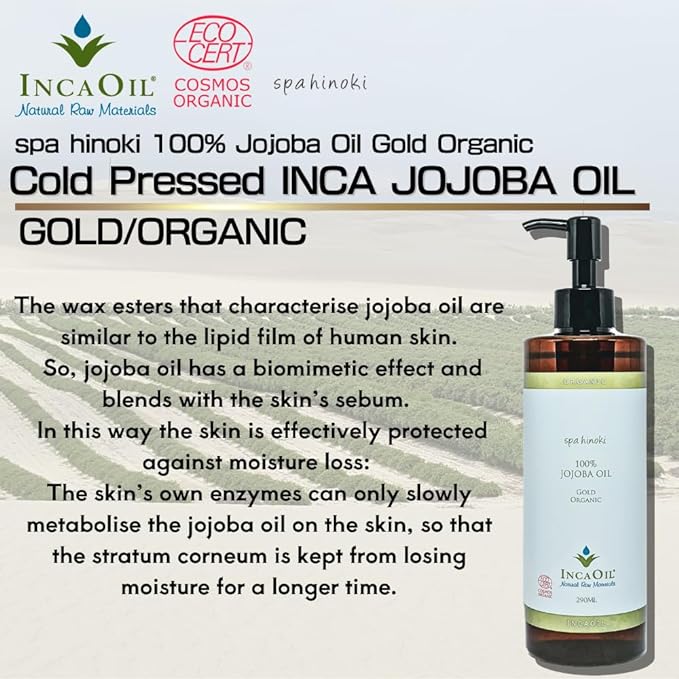 spa hinoki Organic Jojoba Oil - BeesActive Australia