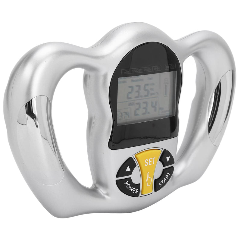 Digital Body Fat Analyzer, Handheld Body Fat Measuring Instrument BMI Meter Health Monitor with Large Screen, Calorie Lose Weight Tester for Fitness Bodybuilding 1 1.0 Count - BeesActive Australia