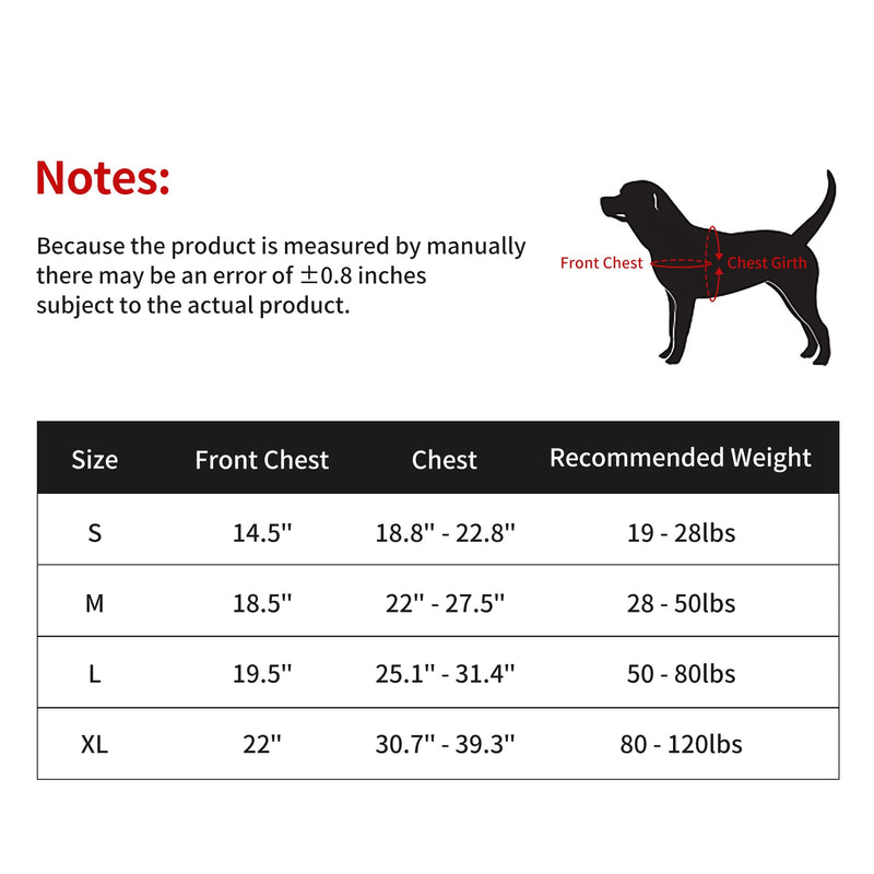 No Pull Dog Harness with Soft Padded Handle,Reflective Strip Escape Proof and Quick Fit to Adjust Dog Harness,Easy for Training Walking for Small & Medium and Large Dog(Brown,L) L Brown - BeesActive Australia