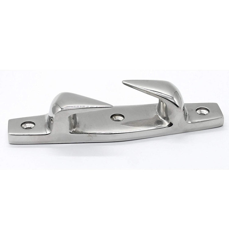NRC&XRC Pair 3 Holes 6"(152mm) Heavy Dudy Marine Grade 316 Stainless Skene Boat Angled Bow Chocks Yacht Deck Dock Mooring Rope Cleat Chock 4.5INCH - BeesActive Australia