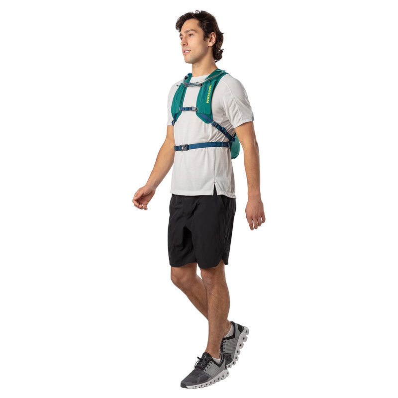 Nathan Crossover Hydration Pack Storm Green/Finish Lime 10L