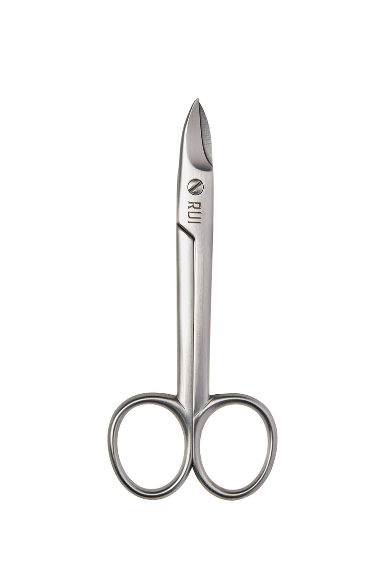 Rui Smiths Pro Precision Toenail Scissors | Stainless Steel Pedicure Trimmer Cutter with Micro-Serrated, Anti-Skid Cutting Edges and Long Handles For Hard Nails | Made in Solingen, Germany - BeesActive Australia