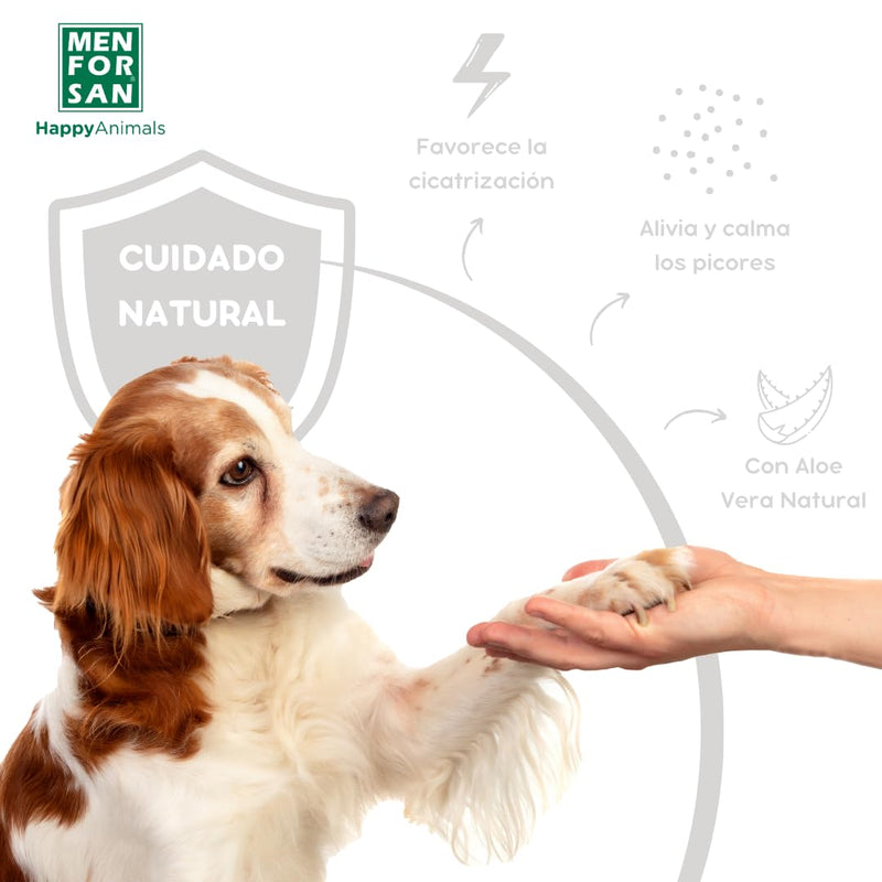 MENFORSAN skin-protecting moisturizer for dogs and cats 60 ml, with 100% natural aloe vera from controlled organic cultivation - BeesActive Australia