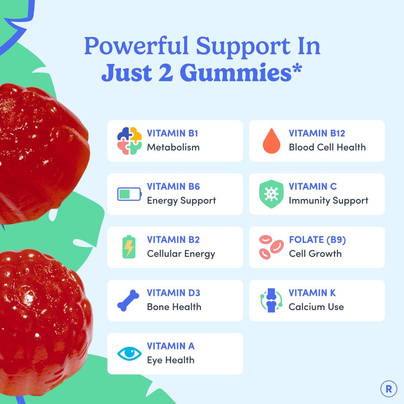 FIRST DAY Men's Multivitamin Gummy with 13 Key Nutrients, 60 Gummies | Vegan gummy vitamins for men with methylfolate, zinc and organic fruit and veggie blend; take 2 daily for a 30-day supply. 1 Count (Pack of 1)