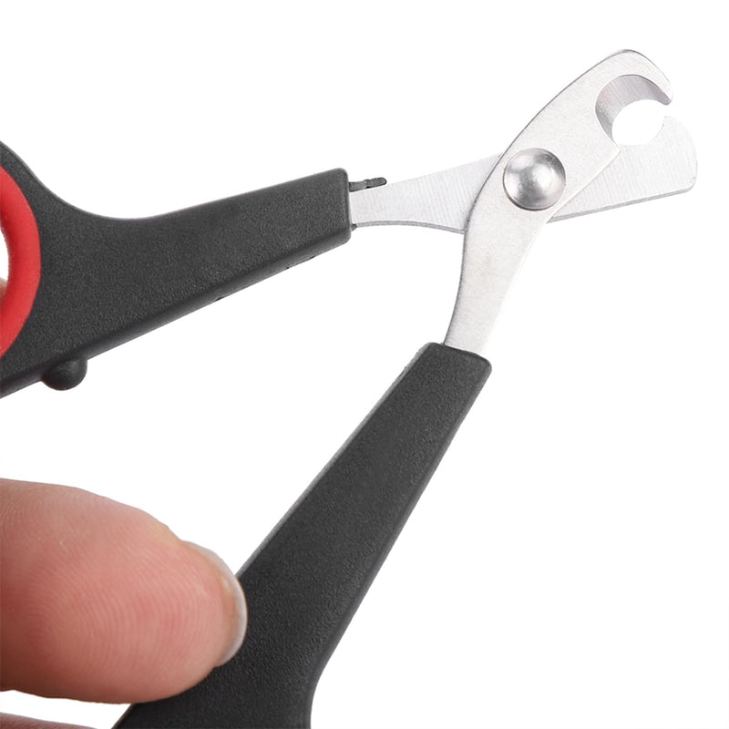 Cat Nail Trimmer, Pet Nail Clippers, Stainless Steel Bird Nail Clippers, Comfortable Cat Nail Cutter, Small Animal Nail Clippers 4.6x2.4In for Bird, Rabbit, Dog, Parrot - BeesActive Australia