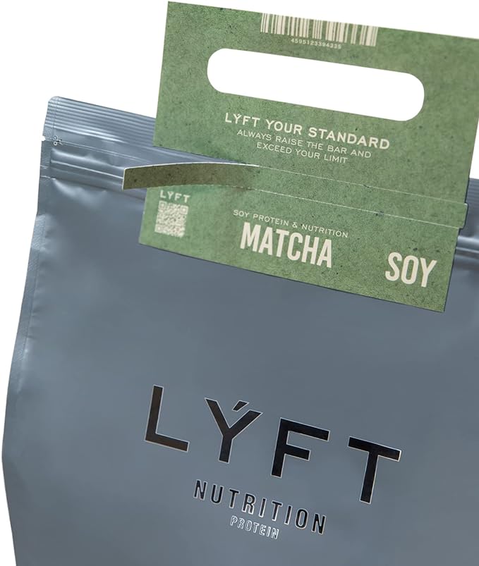 Soy Protein LYFT Lift Vitamins 12 types Minerals 8 types Lactic acid bacteria Low fat Supervised by Edward Kato Amino acids Zinc (Matcha flavor, 500g) - BeesActive Australia