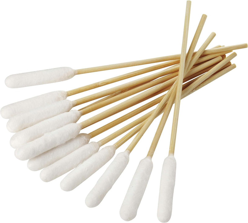 Bamboo Cotton Buds for Small Dogs and Cats (30 S/M Buds) - Safe and Easy Ear Wax Removal - Designed by French Vet 30 pack Small/Medium