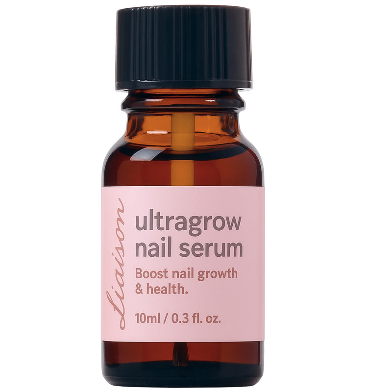 Liaison UltraGrow Nail Serum for Growth and Strength with Keratin Complex, Olive Oil & Vitamin E | Dermatologist-Tested to Support Weak, Brittle, Splitting Nails - BeesActive Australia