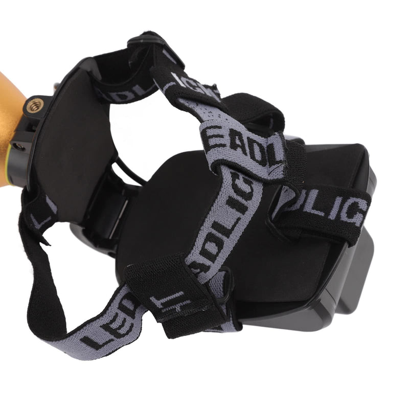 Topyond High Power LED Headlamp, High Bright USB Rechargeable Headlight, Waterproof, Outdoor Spotlight Flashlight, for Hunting, Camping, Hiking, Fishing, Emergency
