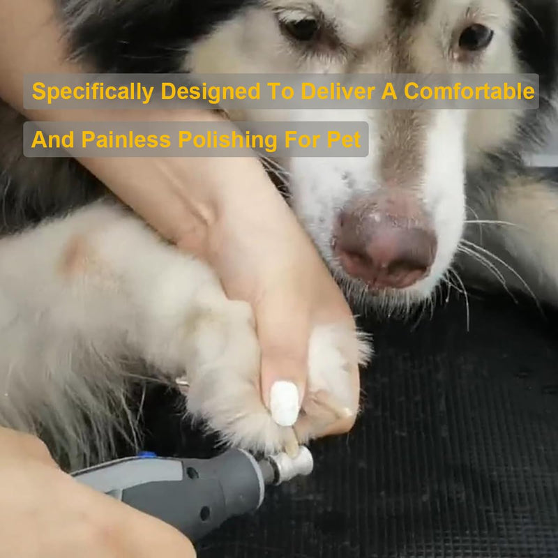 for Dremel - Diamond Dog Nail Grinder Attachment Painless Pet Nail Trimmer Bits for Large, Medium and Small Dogs & Cats Claw Grooming - BeesActive Australia