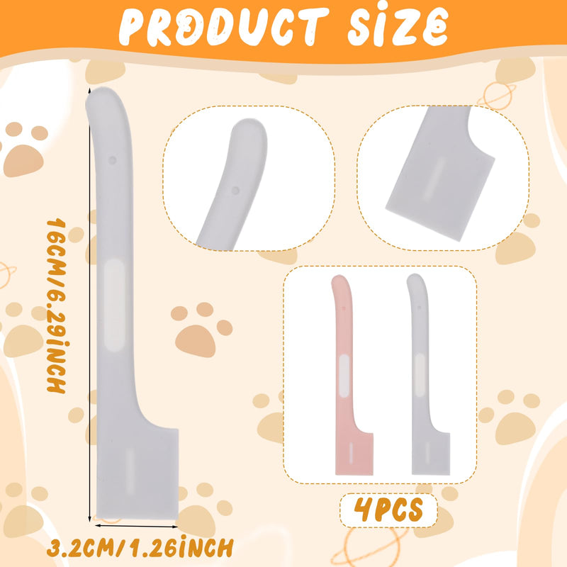 3PCS Pet Food Can Spoon, Cat Wet Food Spoon Pet Food Canned Mixing Spoons Set, Cat Spatula Dog Food Can Supplies Spoon for Dogs and Cats(3) 3 - BeesActive Australia