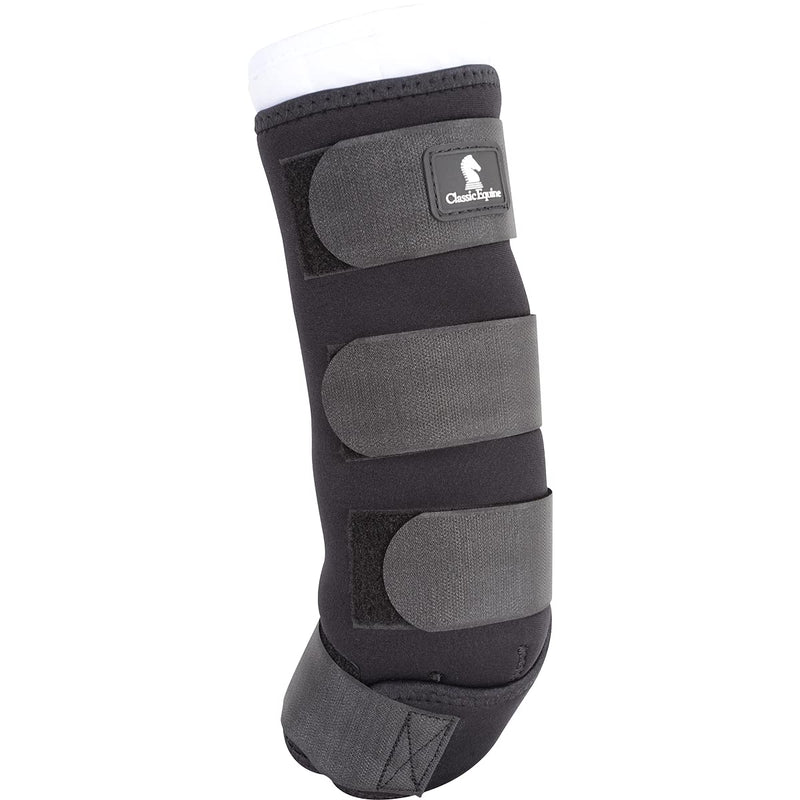 Classic Equine Quick Wraps Black Medium - BeesActive Australia