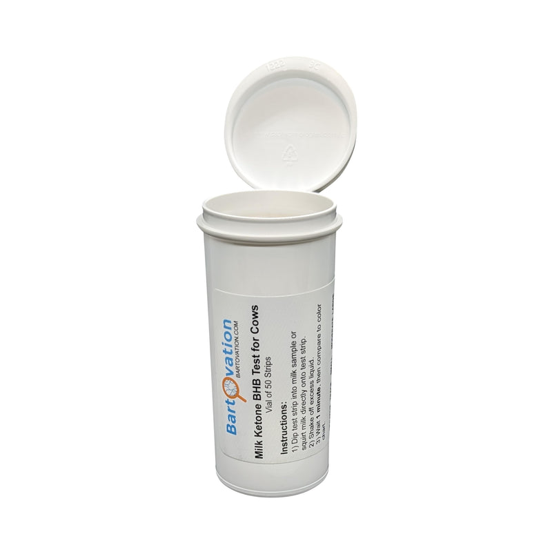 Milk Ketone Test Strips for BHB in Cow Milk [Vial of 50 Strips] - BeesActive Australia