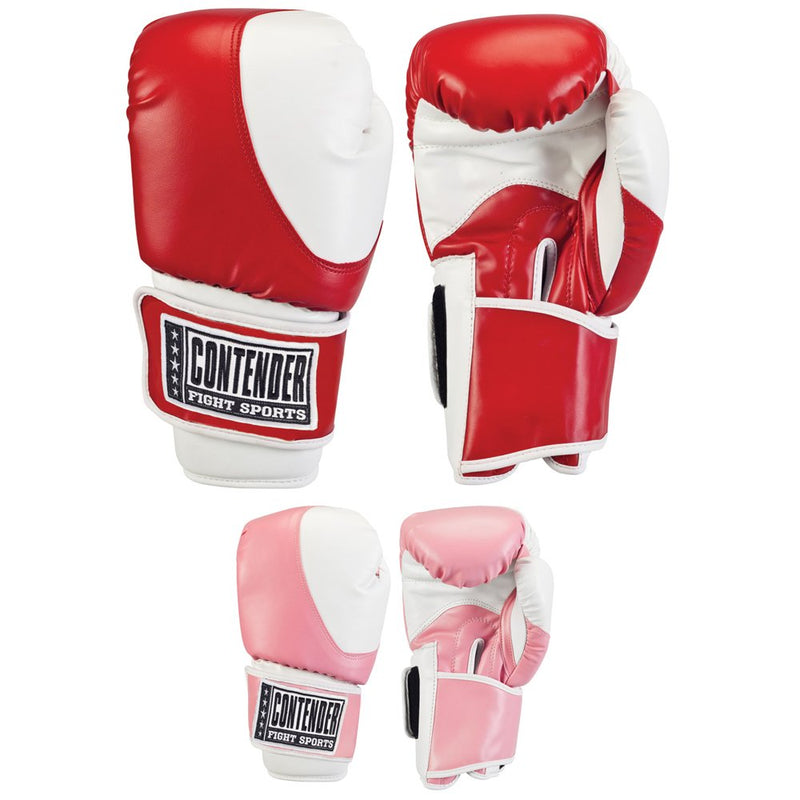 Contender Fight Sports Fitness Bag Gloves Pink Medium