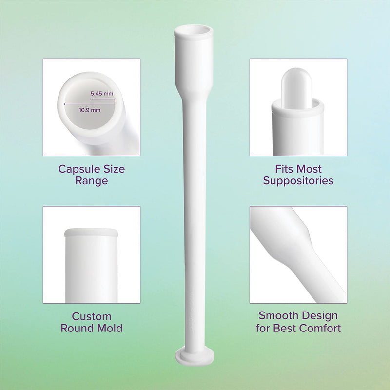 Intimate Rose 15 Count Vaginal Suppository Applicator - Fits Most Boric Acid Suppositories & Vaginal Suppository - Individually Wrapped Suppository Applicators from 15 Count (Pack of 15) - BeesActive Australia
