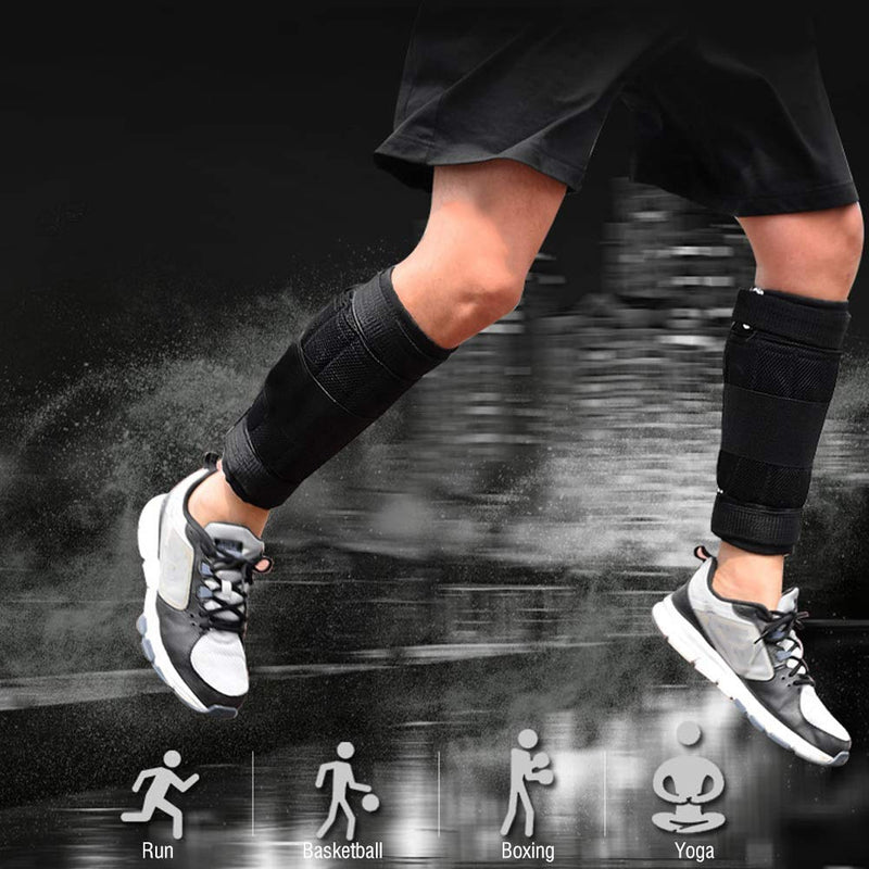 Anti-wear Weight Band, Weight Training Band, Professional Weighted Ankle Leg Band, Durable Adjustable for Exercise Training Running