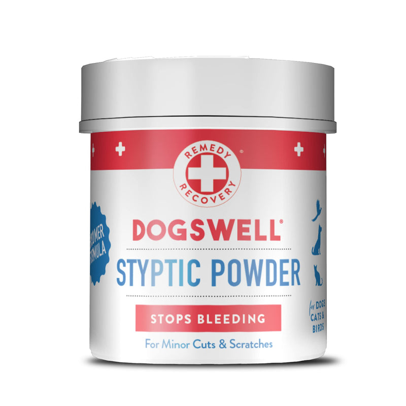 DOGSWELL Remedy+Recovery Styptic Blood Stopper Powder for Dogs & Cats (1.5 oz) and Remedy+Recovery Wound & Infection Medication for Dogs Stopper Powder + Infection Medication - BeesActive Australia