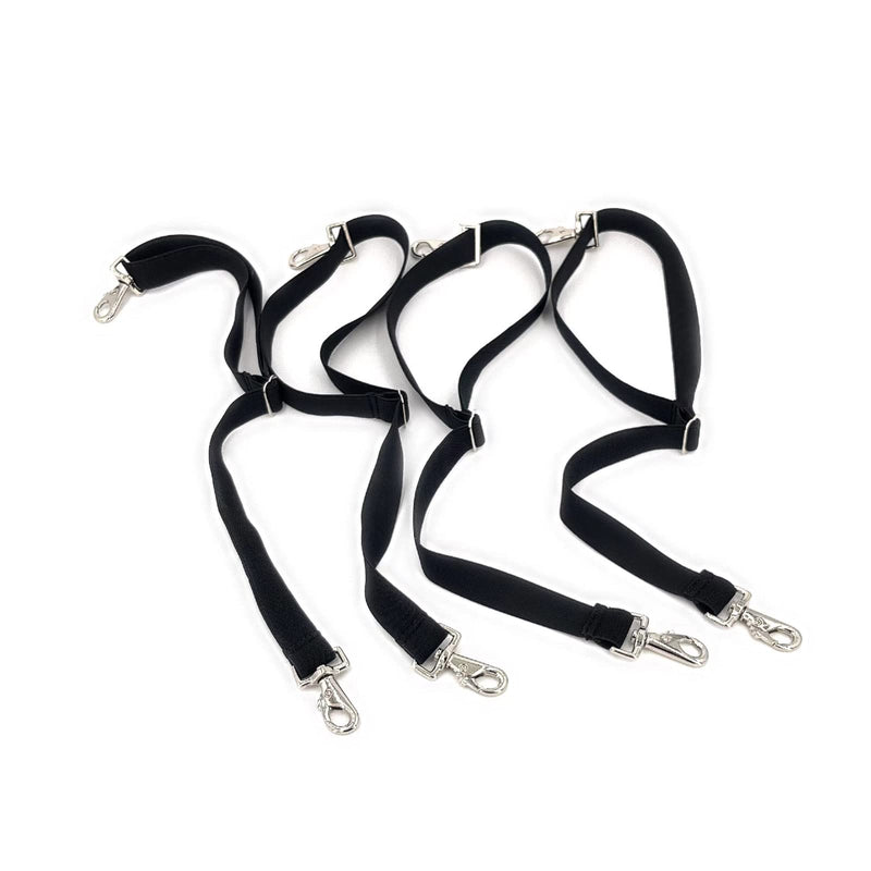 Pack of 4 Horse Blanket Sheet Leg Straps Replacement with Durable Swivel Snaps as a Spare Parts for Horse Blankets for Winter Waterprooft or Cooler - BeesActive Australia