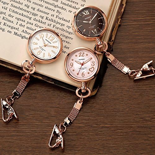 Nursery Rose Gold Elegant Watch Inverted Dial Medical Nurse Nurse Watch Snow White 1074268A Nurse Goods -  Australia