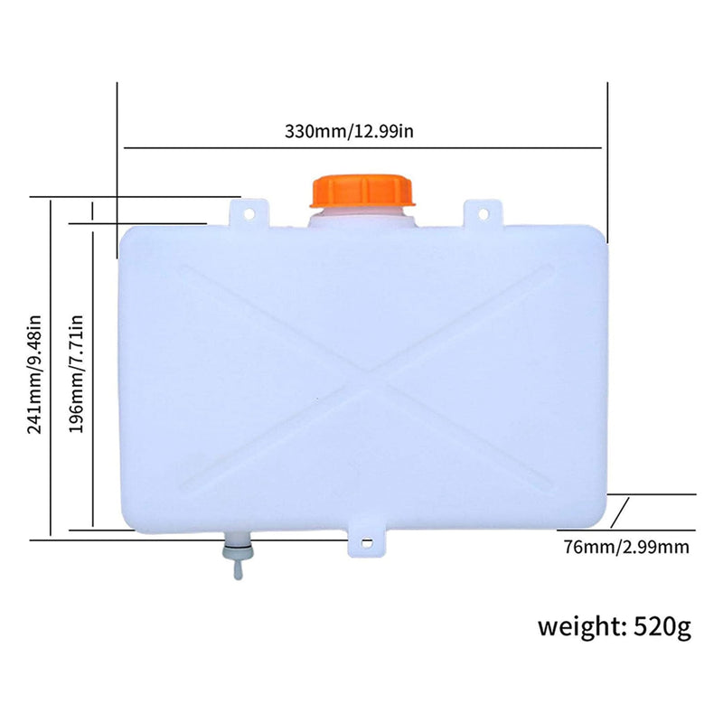 Gas Fuel Storage Tank,7L Fuel Tank Plastic Petrol Diesel Oil Petrol Tank Water Tank for Boat Car Truck Parking Heater Accessories for Car Truck Van Parking Heater - BeesActive Australia
