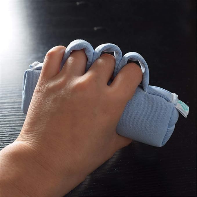 Comfortable Finger Finger Anti-Contracture Palm Protector Hand Restraint Hand Cushion Finger Separator (Color: 1pc) -  Australia