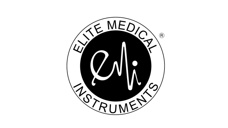 EMI Black Deluxe Professional Aneroid Sphygmomanometer with Self Calibration Key Manual Blood Pressure Monitor Set with Adult Cuff and Carrying Case Black Cuff With Self Calibration Key