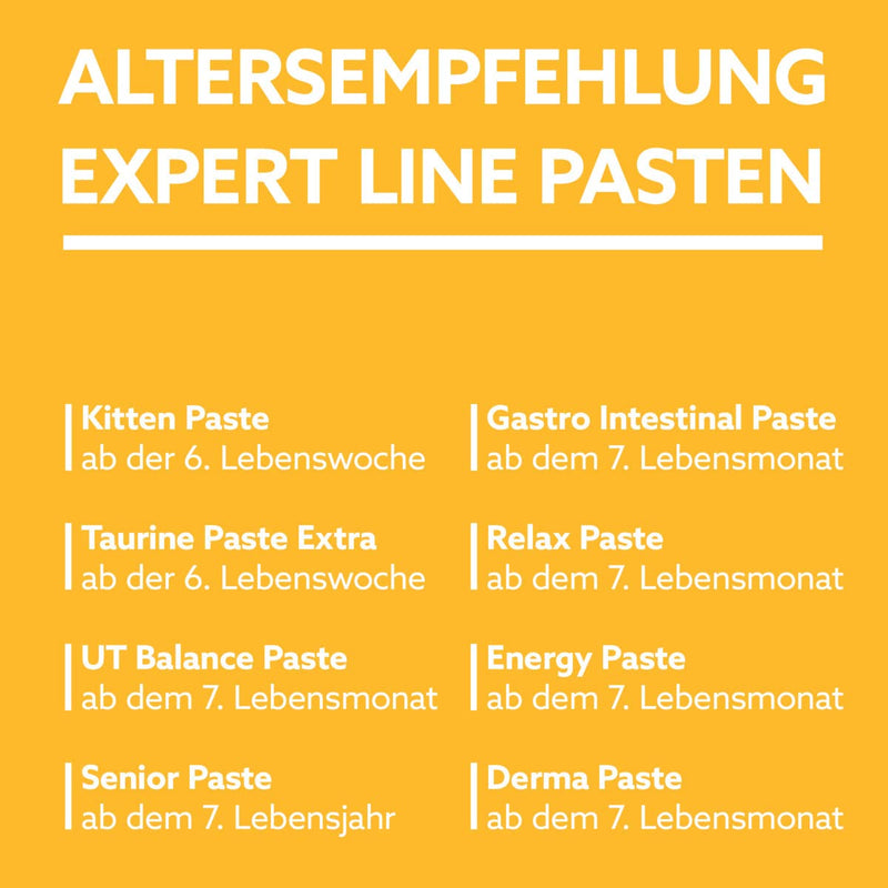 GimCat EXPERT LINE Taurine Paste Extra - This functional cat snack boosts heart function and vision - 1 tube (1 x 50 g)