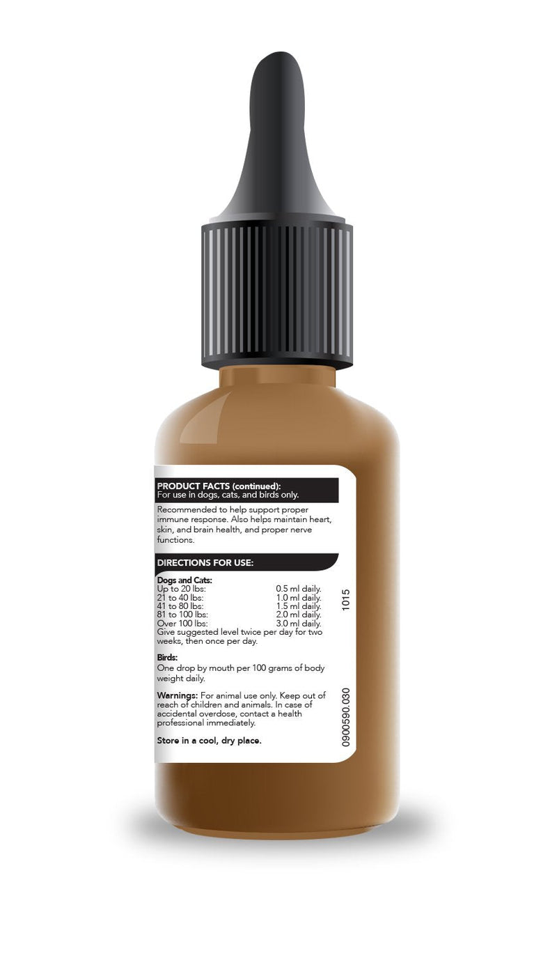 VETRISCIENCE Vetri DMG Liquid, 30mL Dropper - Supports Immune System, Stamina, Skin Irritation, Watery Eyes, and Performance for Dogs and Cats 1 Fl Oz (Pack of 1) - BeesActive Australia
