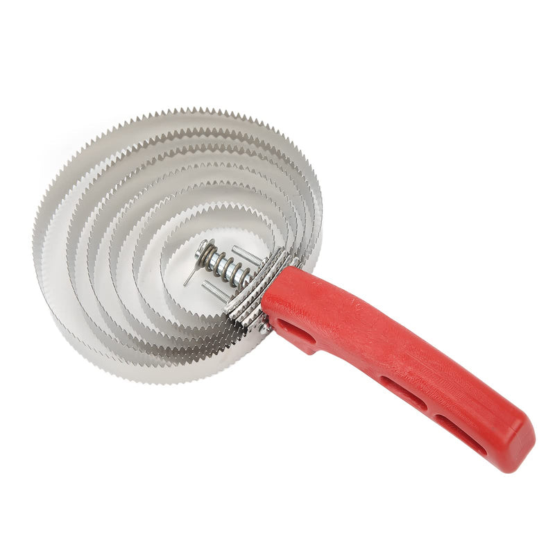 Curry Comb 6 Turns Stainless Steel Itch Relief Horse Brushes for Animals - BeesActive Australia